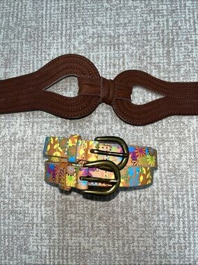 Set of 2 Anthropologie belts